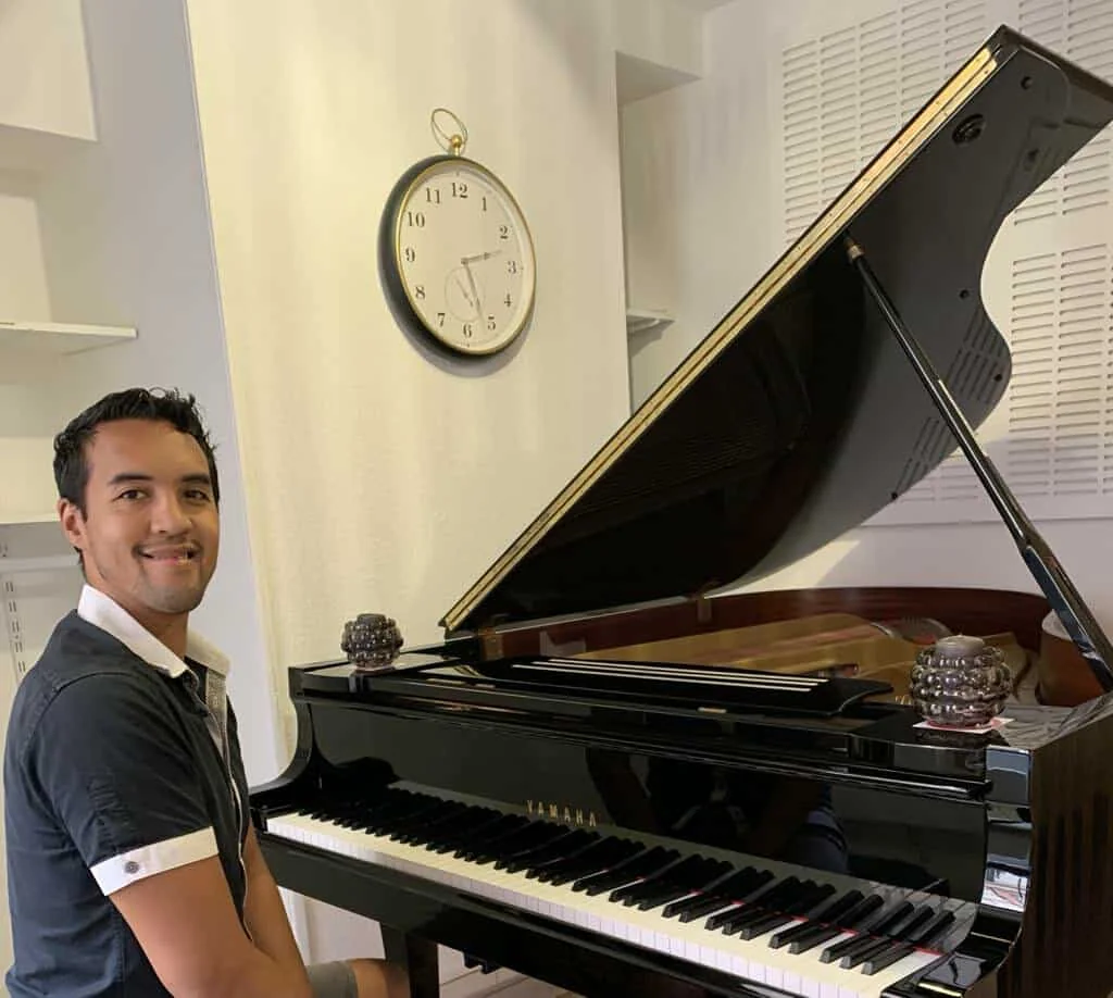 Tiana Rakotoson, professeur de piano